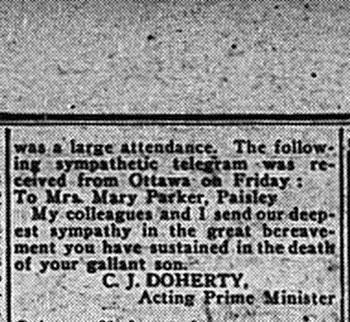 Paisley Advocate, August 21, 1918, p. 4, part 2